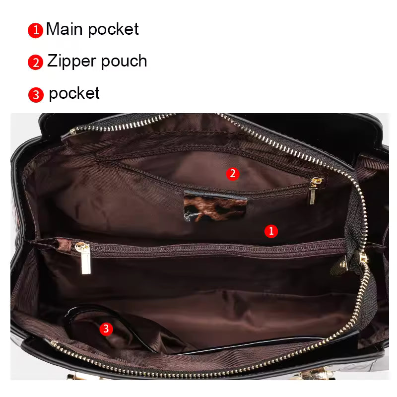 Aidrani - Damen Lederhandtasche